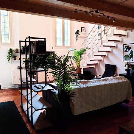 Accogliente Loft In Palazzo Storico Centrale Bologna Luaran gambar