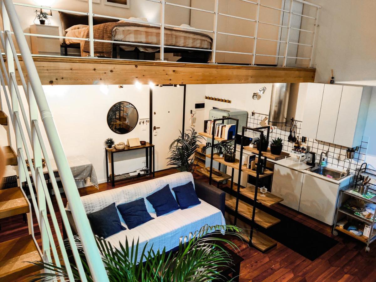 Accogliente Loft In Palazzo Storico Centrale Bologna Luaran gambar