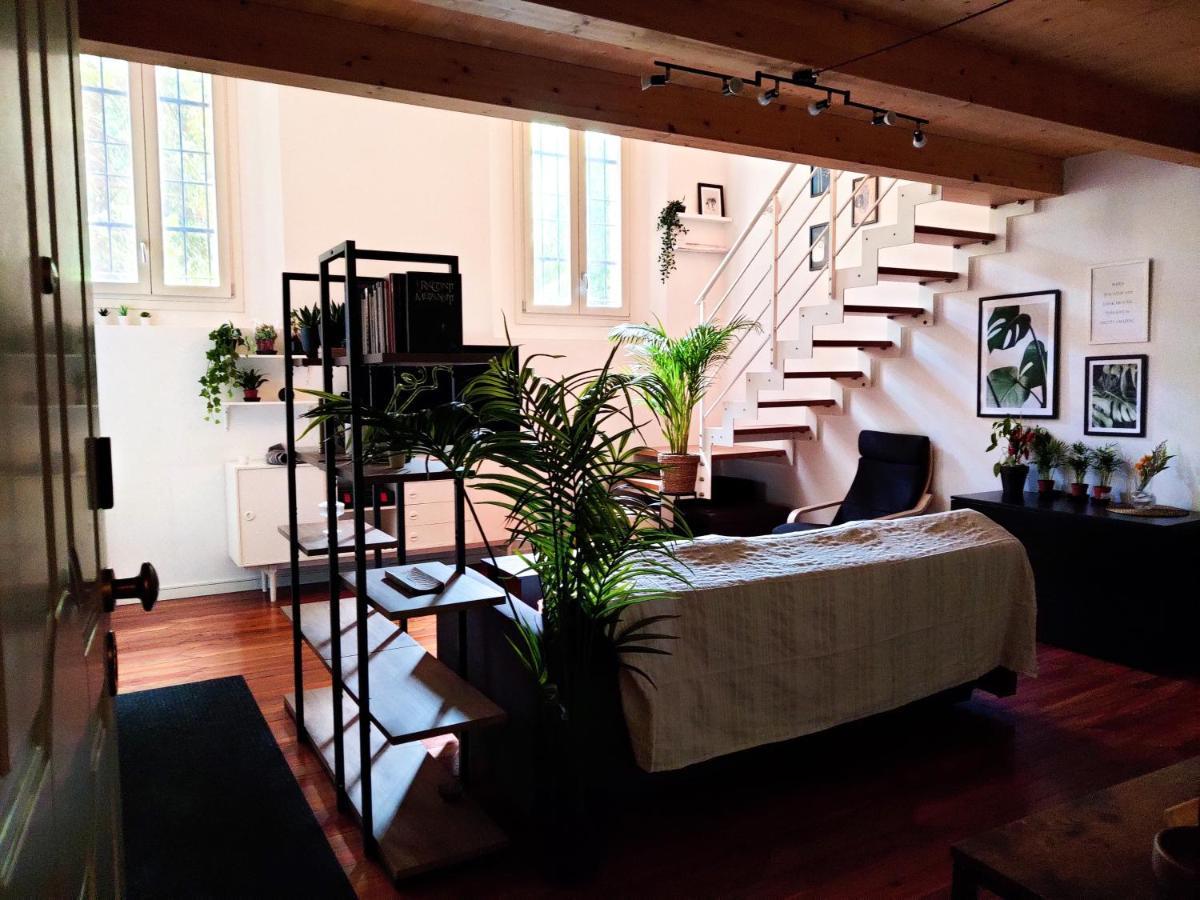 Accogliente Loft In Palazzo Storico Centrale Bologna Luaran gambar
